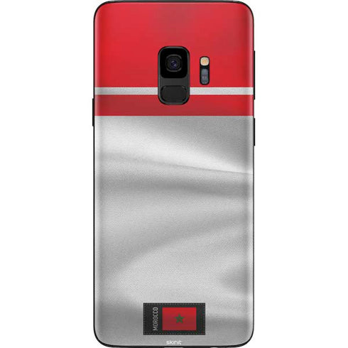 Morocco Soccer Flag Galaxy S9 Skin